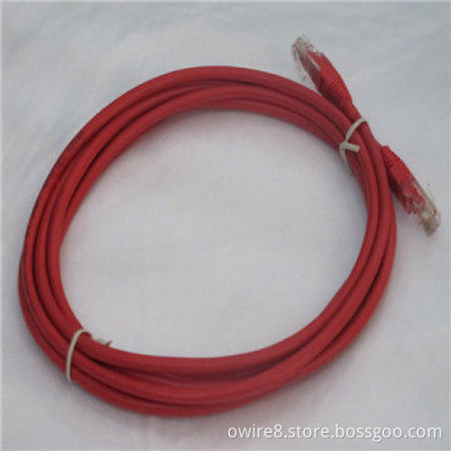 Cat5e patch cable, grey color